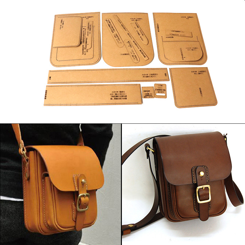 DIY Leather Craft Shoulder Bag - Leatherwork Patterns 评论和价格
