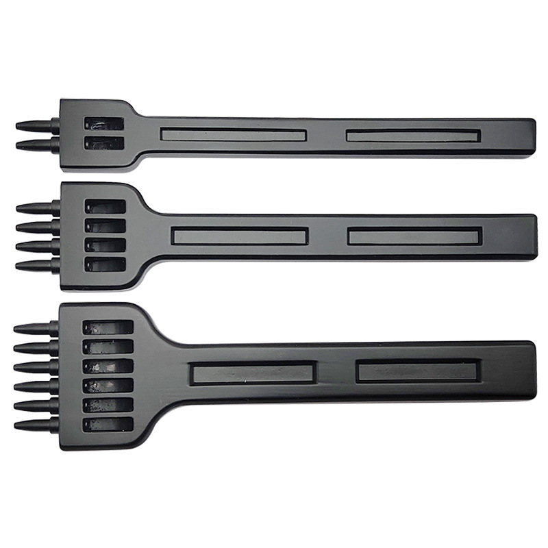 3pcs/set Alloy Steel DIY Leath - Leather Punch Revolving 评论和价格