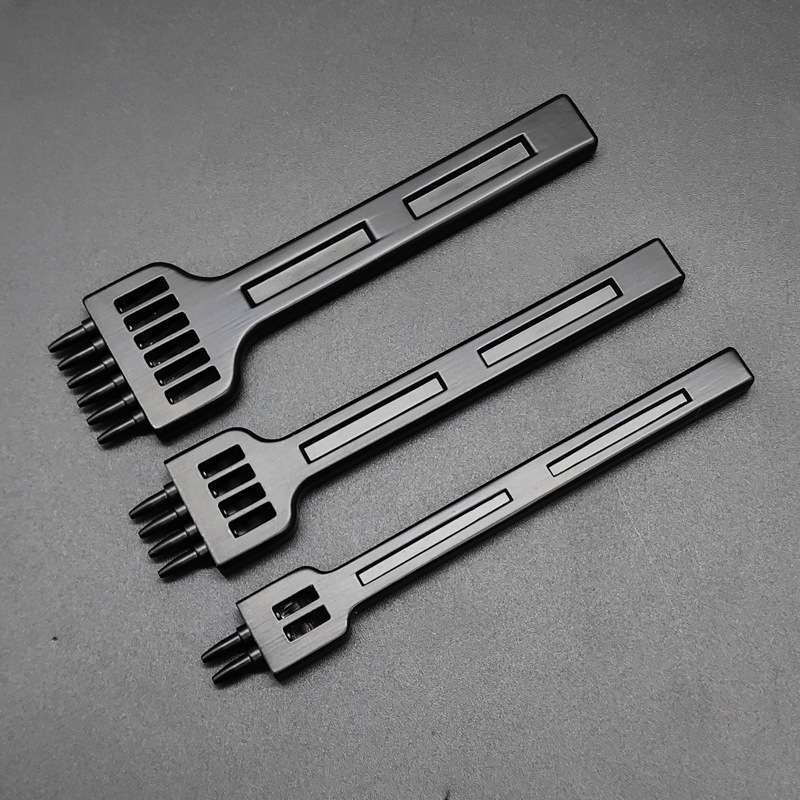 3pcs/set Alloy Steel DIY Leath - Leather Punch Revolving 评论和价格
