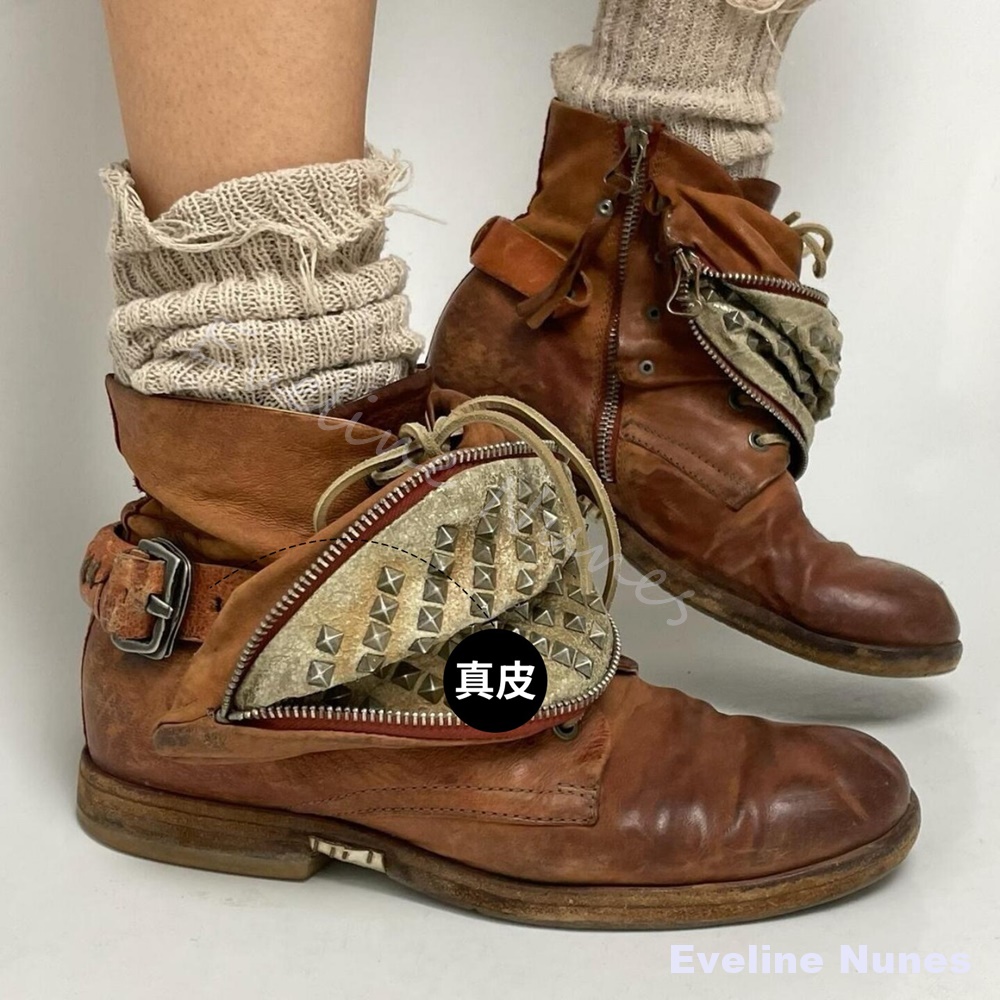 Vintage Distressed Brown Ankle - Vintage Leatherwork 评论和价格