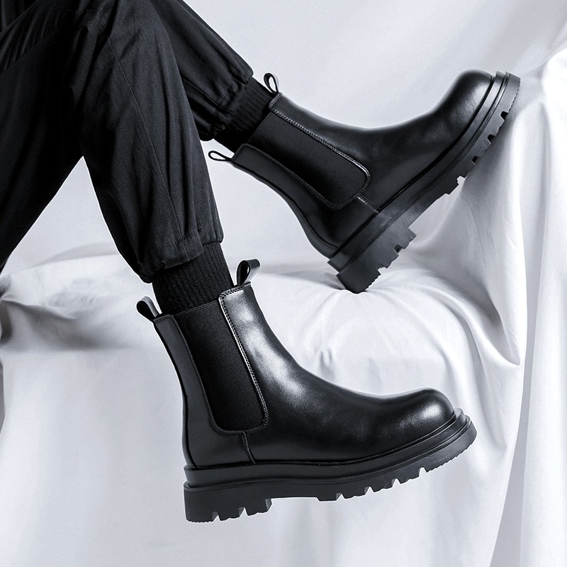 British 2025 Men Leather Boots - Vintage Leatherwork 评论和价格