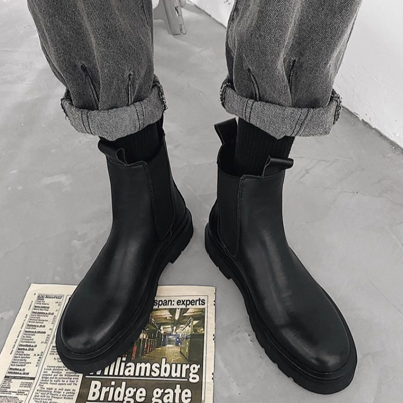 British 2025 Men Leather Boots - Vintage Leatherwork 评论和价格