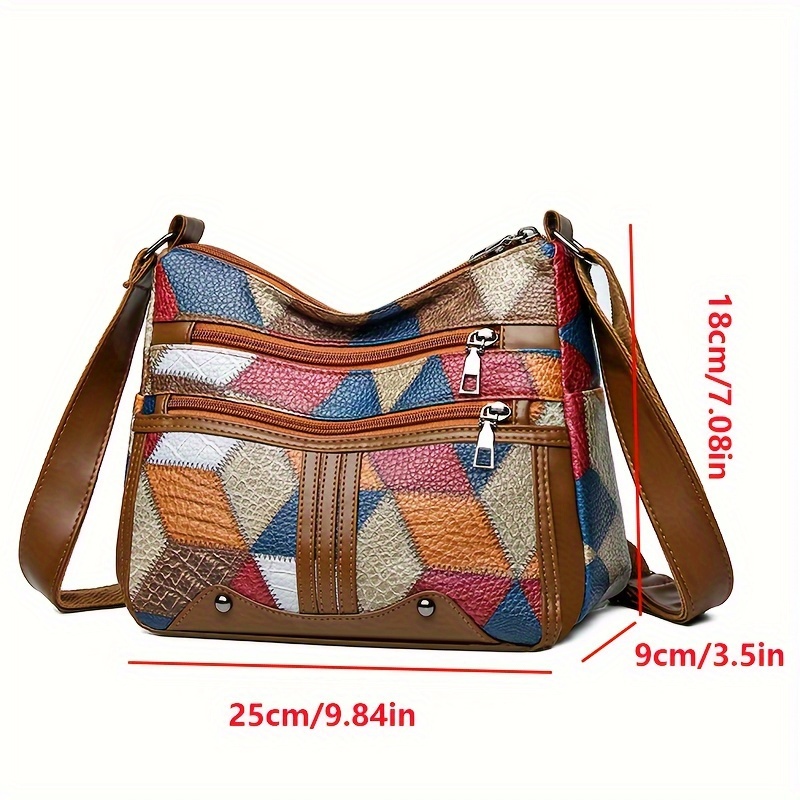 Women Geometric Pattern Synthe - Leatherwork Patterns Free 评论和价格