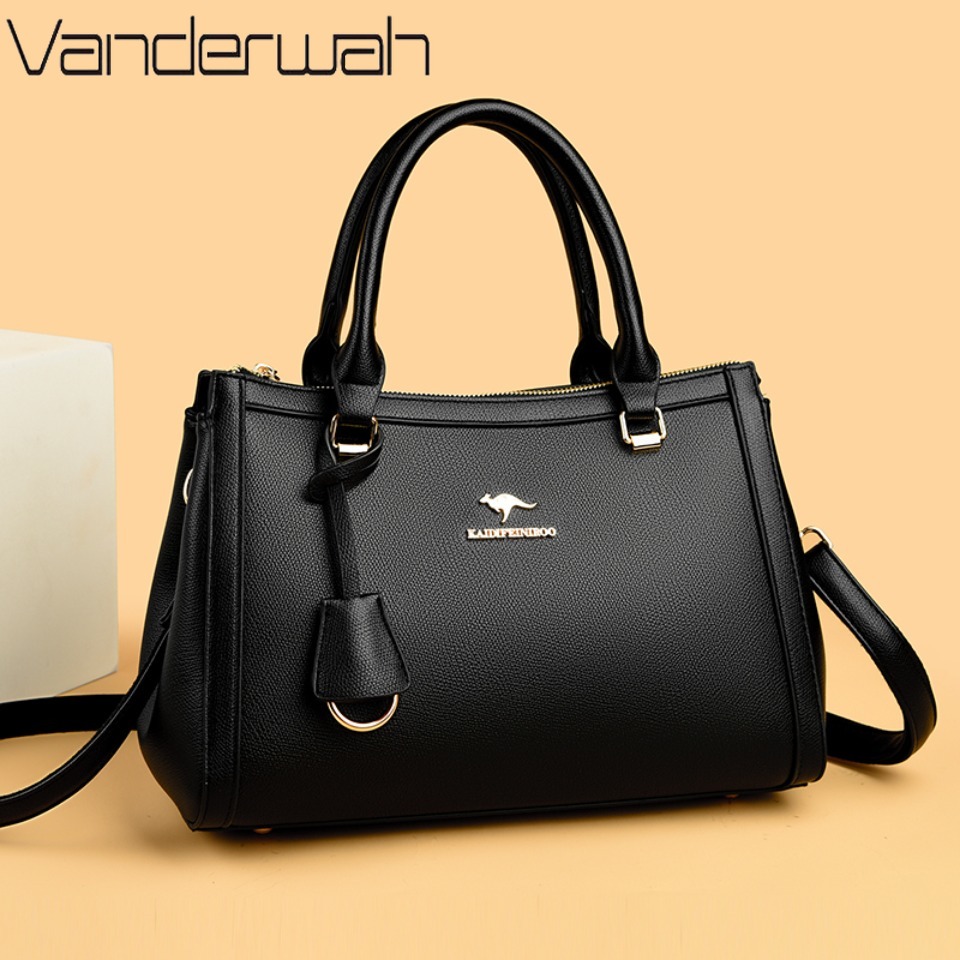 Kangaroo Brand Soft Pu Leather - Leather Work Handbags 评论和价格