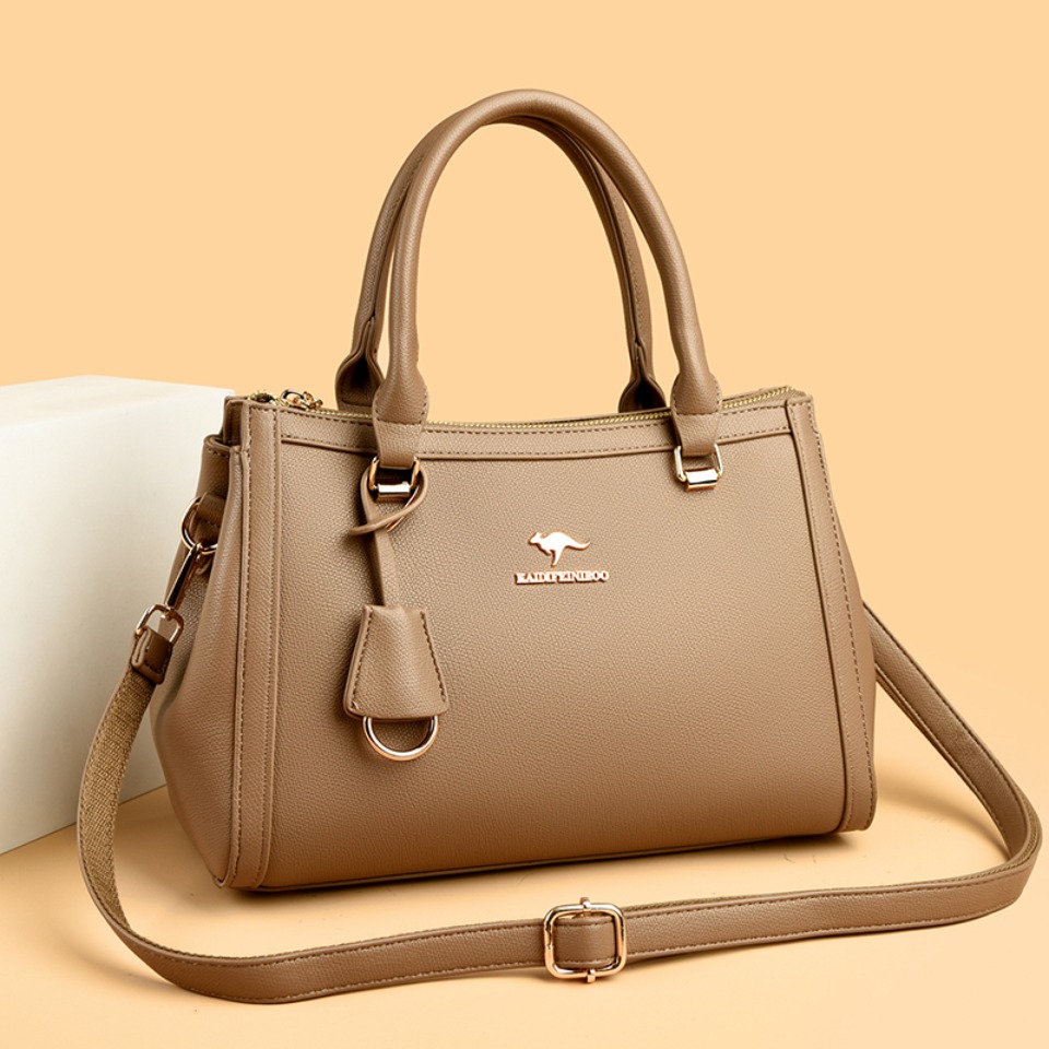 Kangaroo Brand Soft Pu Leather - Leather Work Handbags 评论和价格