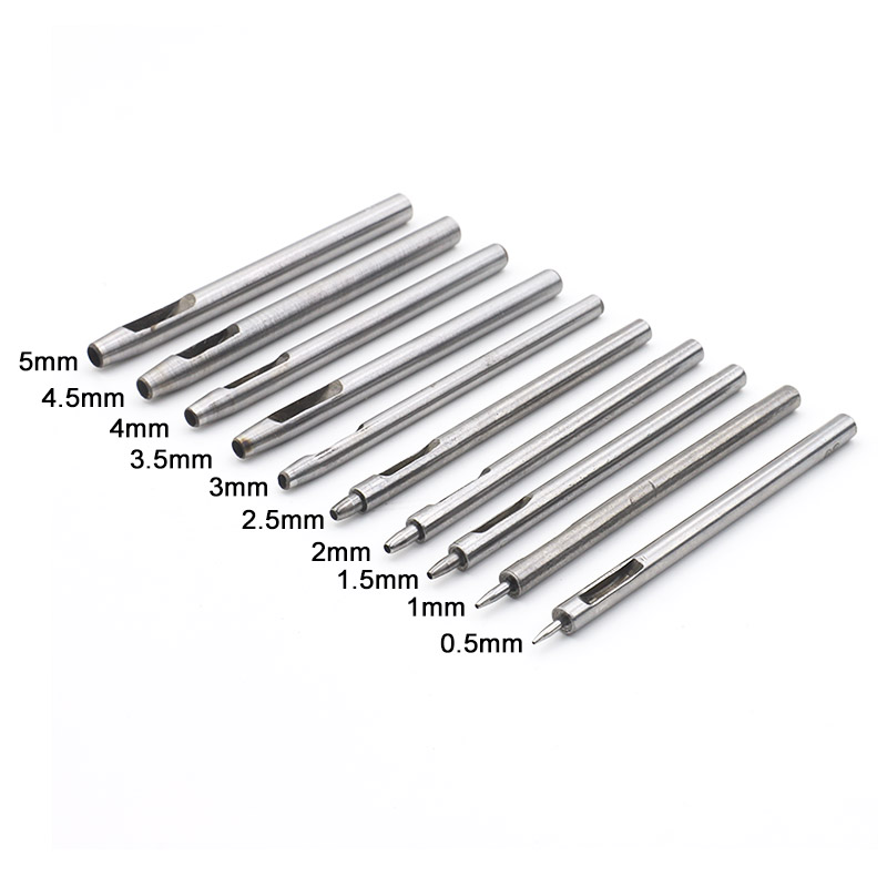 10pcs Rotary Leather Hole Punc - Leather Punch Revolving 评论和价格