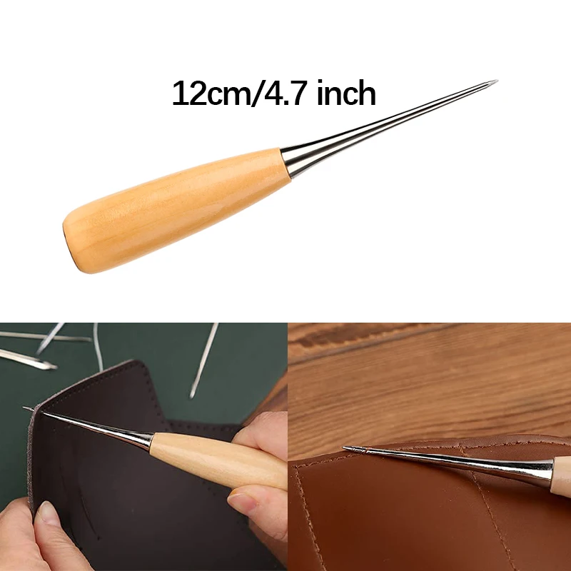14PCS Leather Craft Sewing Kit - Leatherwork Needles 评论和价格