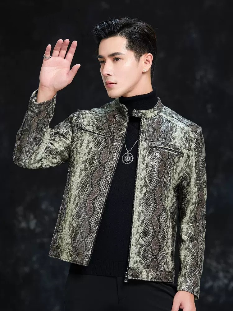 Spring Men Snake Pattern Sheep - Leatherwork Patterns Free 评论和价格