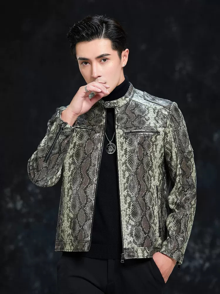 Spring Men Snake Pattern Sheep - Leatherwork Patterns Free 评论和价格