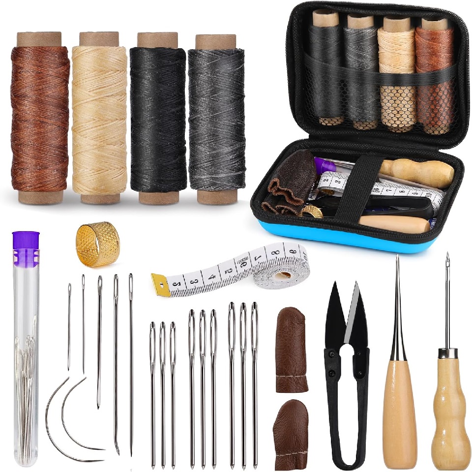 BUDDUR Leather Sewing Tools Ki - Leatherwork Needles 评论和价格