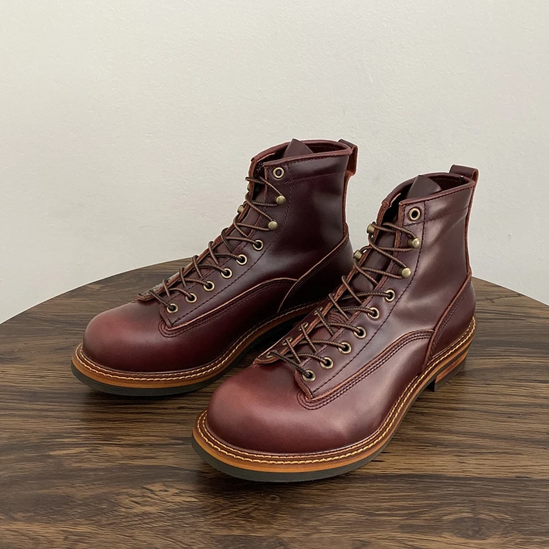 Vintage British Men Ankle Boot - Vintage Leatherwork 评论和价格