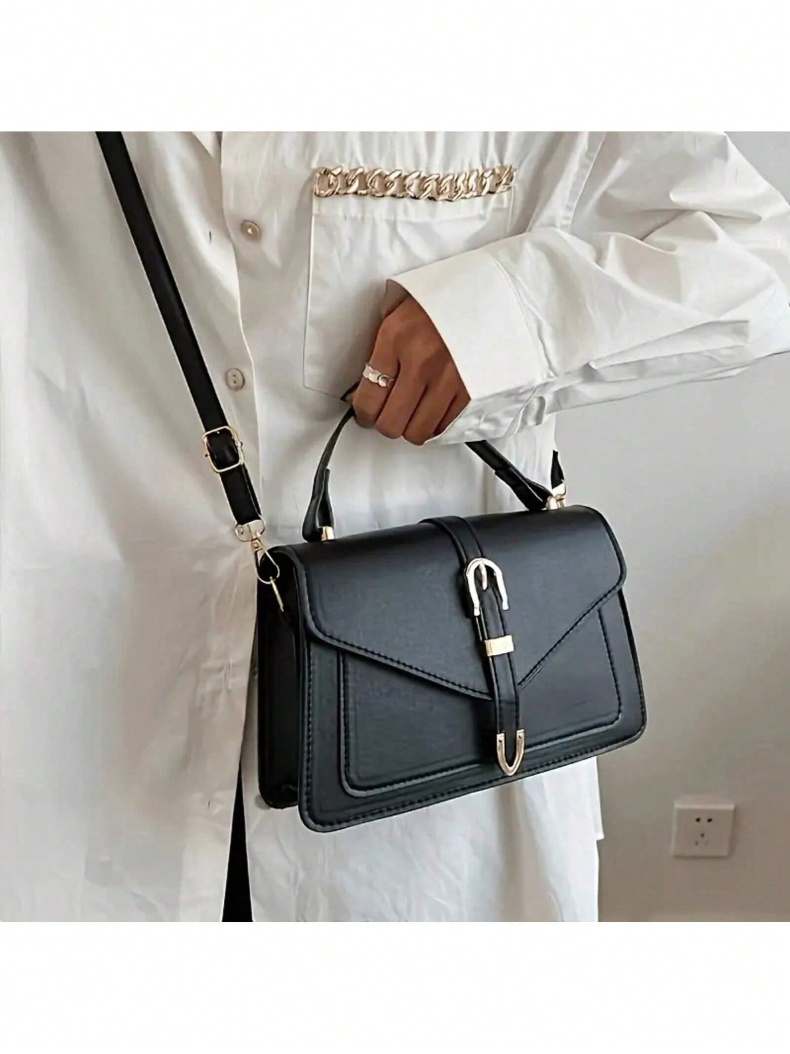 Women PU Leather Handbag Elega - Leather Works 评论和价格