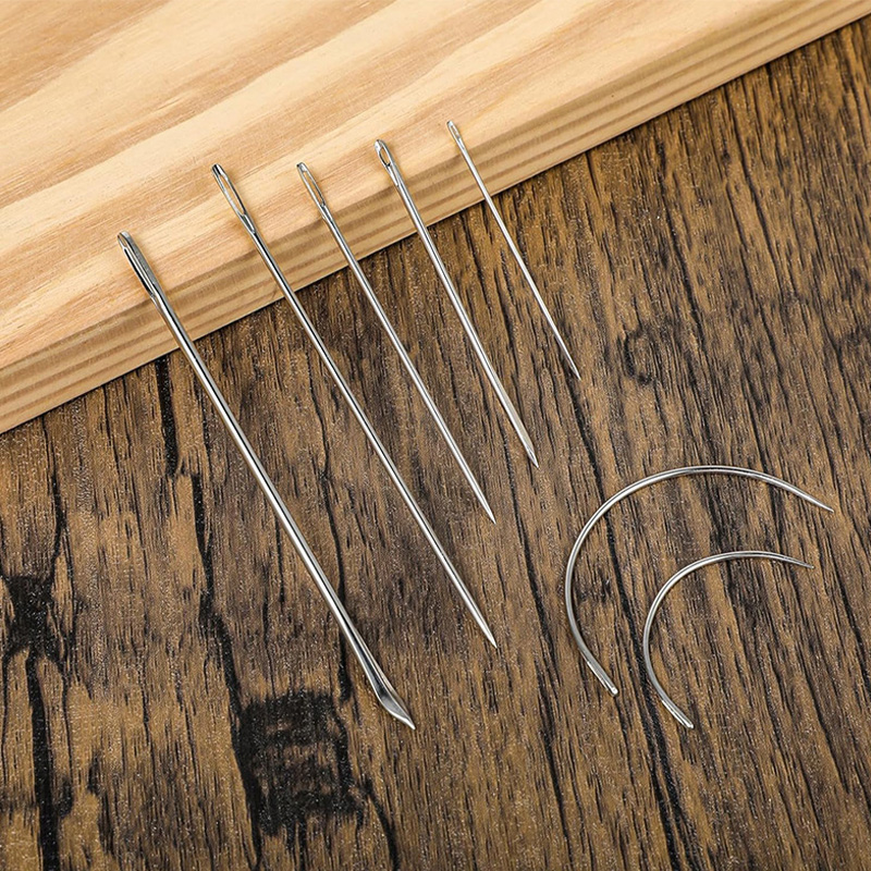 14/16PCS Heavy Duty Hand Sewin - Leatherwork Needles 评论和价格