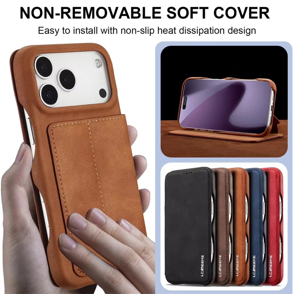 Leather Wallet Magnetic Flip C - Leather X 评论和价格
