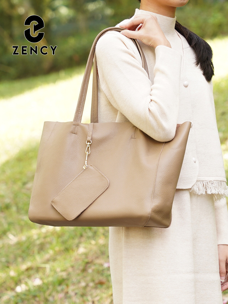 Zency Genuine Leather Large To - Leather Work Bag Women 评论和价格