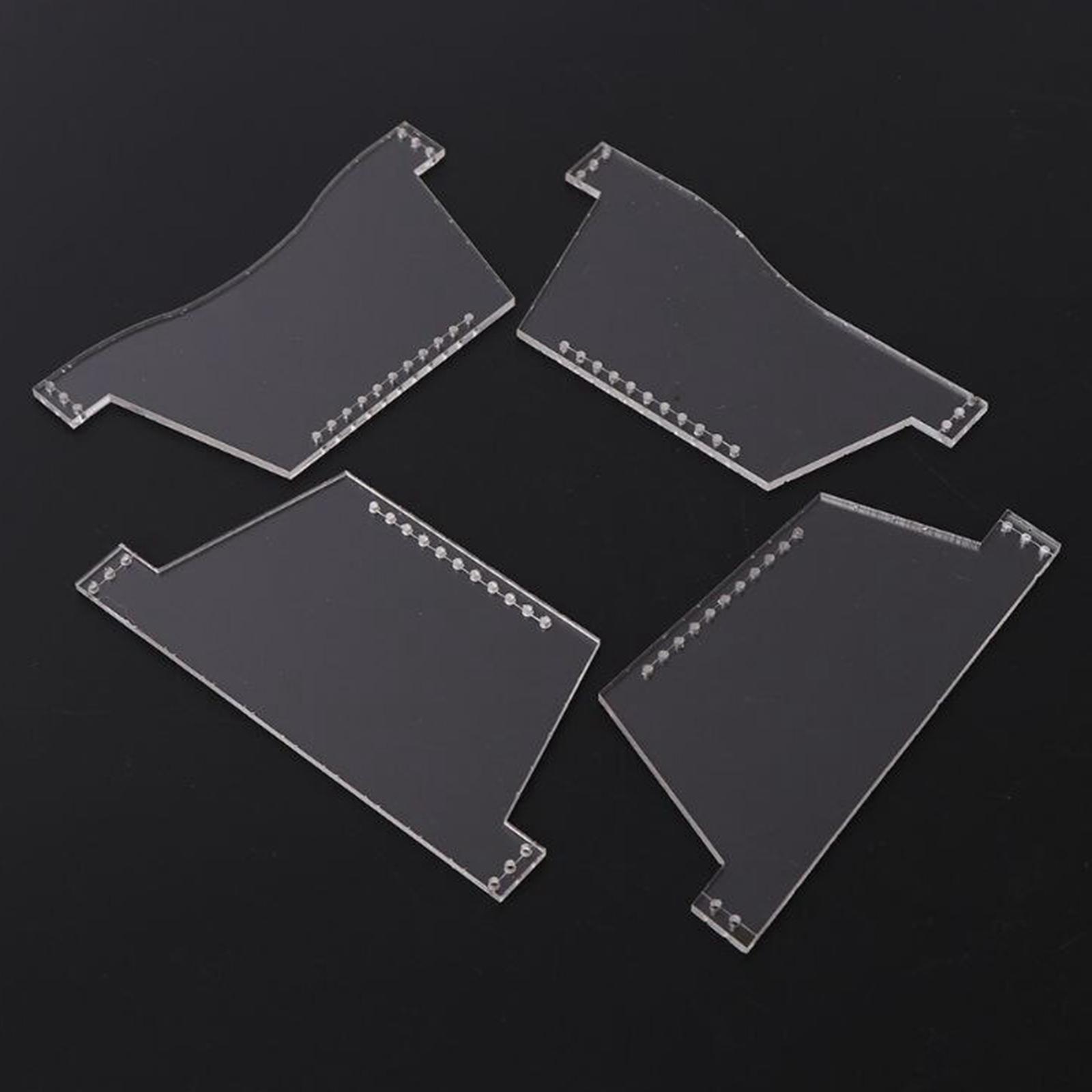 Acrylic Leather Wallet Card Ba - Leatherwork Patterns Free 评论和价格