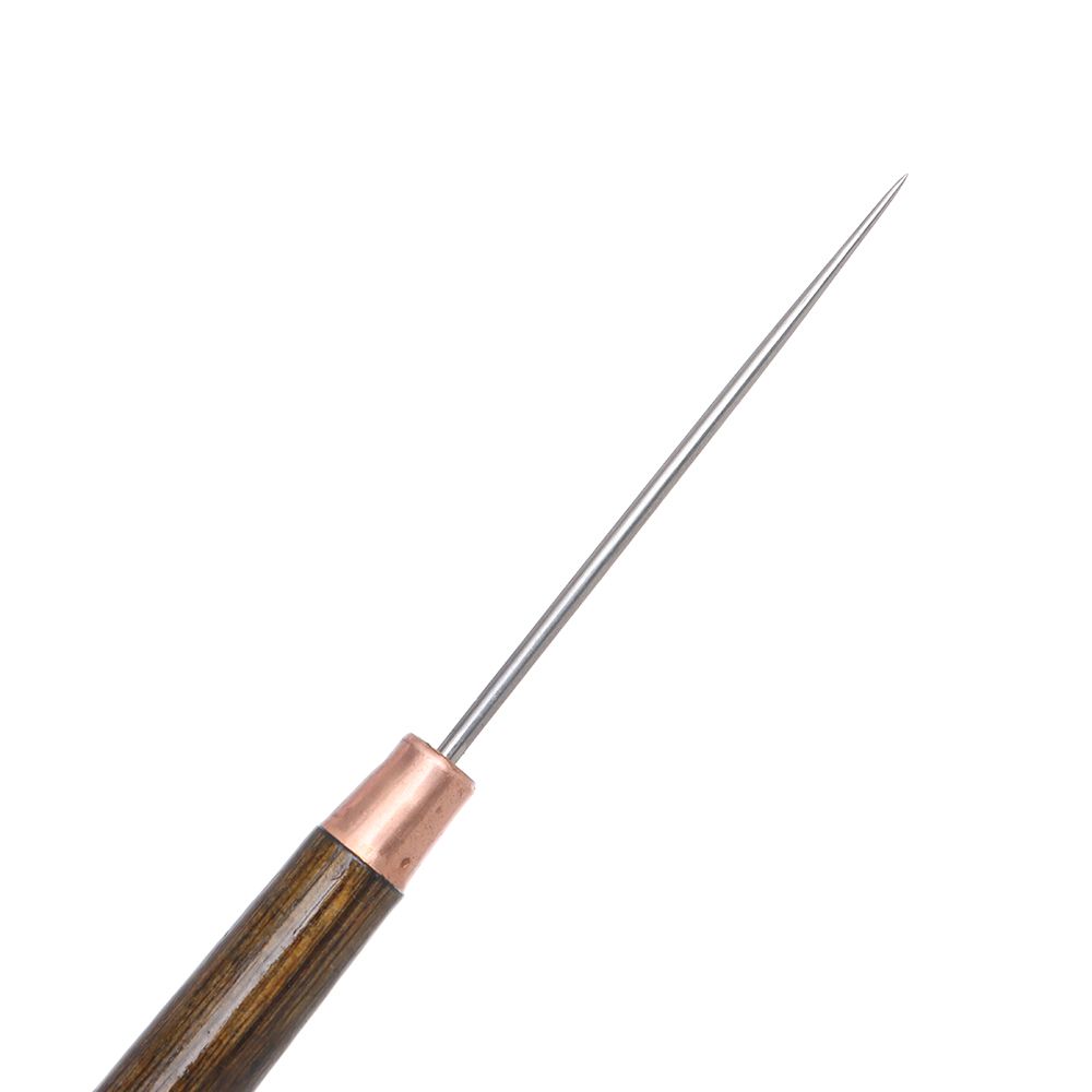 1PC Stitching Awl Wood Handle  - Leatherwork Needles 评论和价格