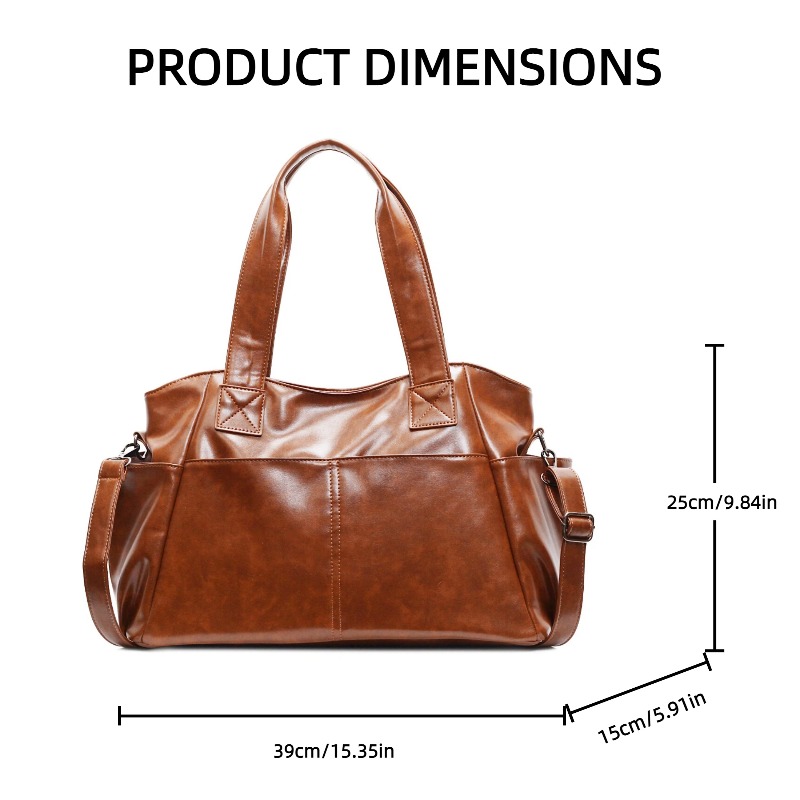 Women Retro Soft Leather Handb - Leather Work Handbags 评论和价格
