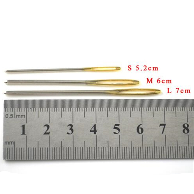 18pcs/Set 7/6/5.2cm 3 Sizes La - Leatherwork Needles 评论和价格