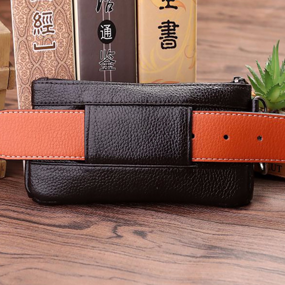 Men Fanny Waist Pack Belt Hip  - Leather Work Bag 评论和价格