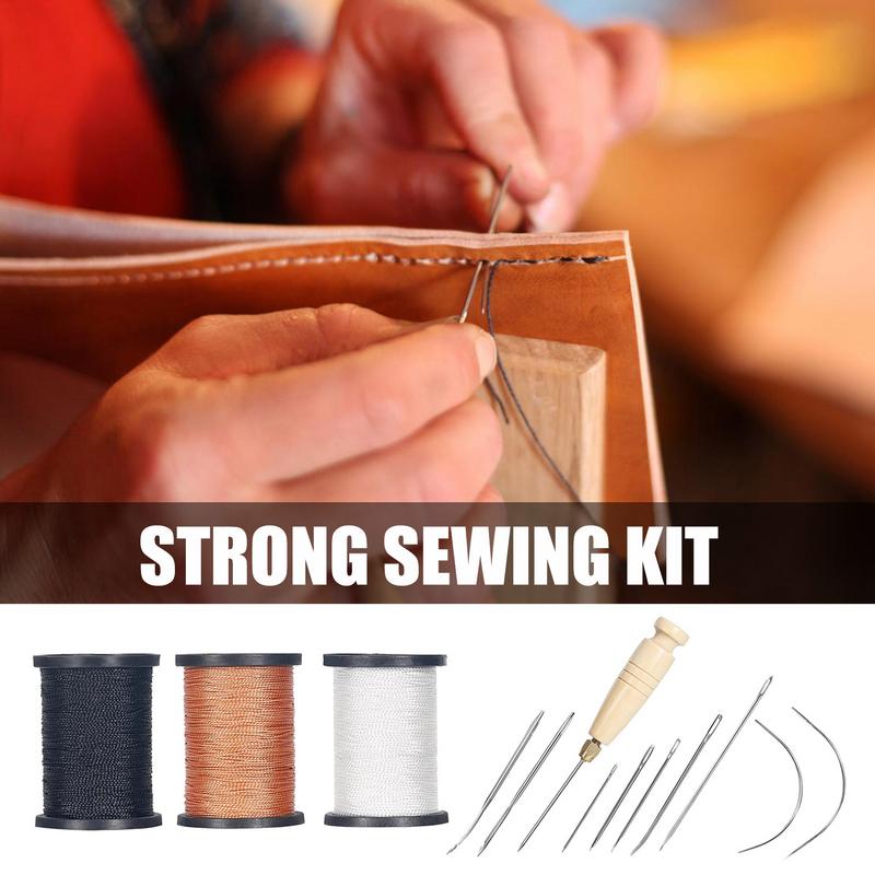 Leather Stitching Kit Heavy Du - Leatherwork Needles 评论和价格