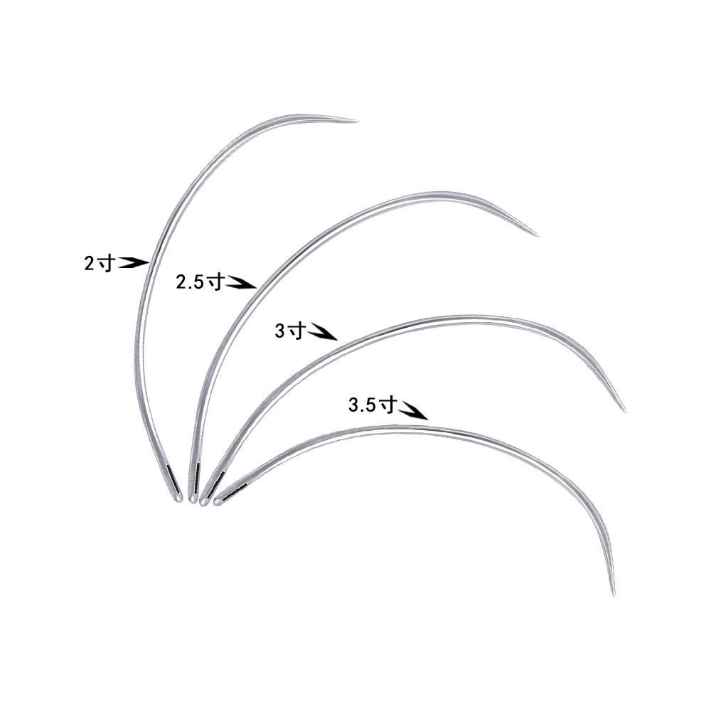 25Pcs C Type Curved Handmade L - Leatherwork Needles 评论和价格