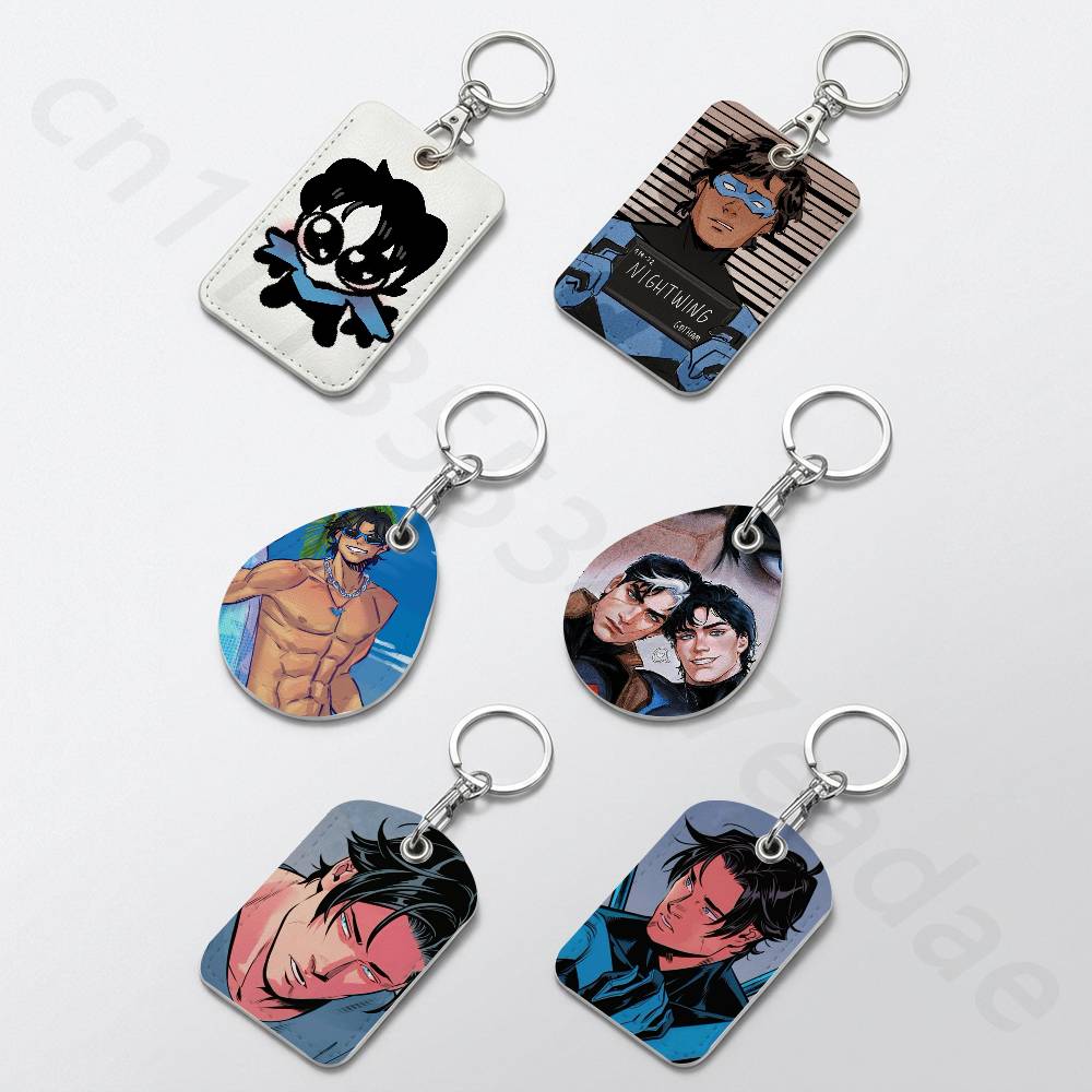 Cute D-Dick Grayson Holder Key - Leather Works 评论和价格