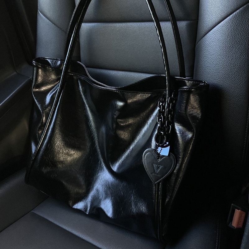 2026 Dark Cupid's New Heart-Sh - Leather Work Handbags 评论和价格