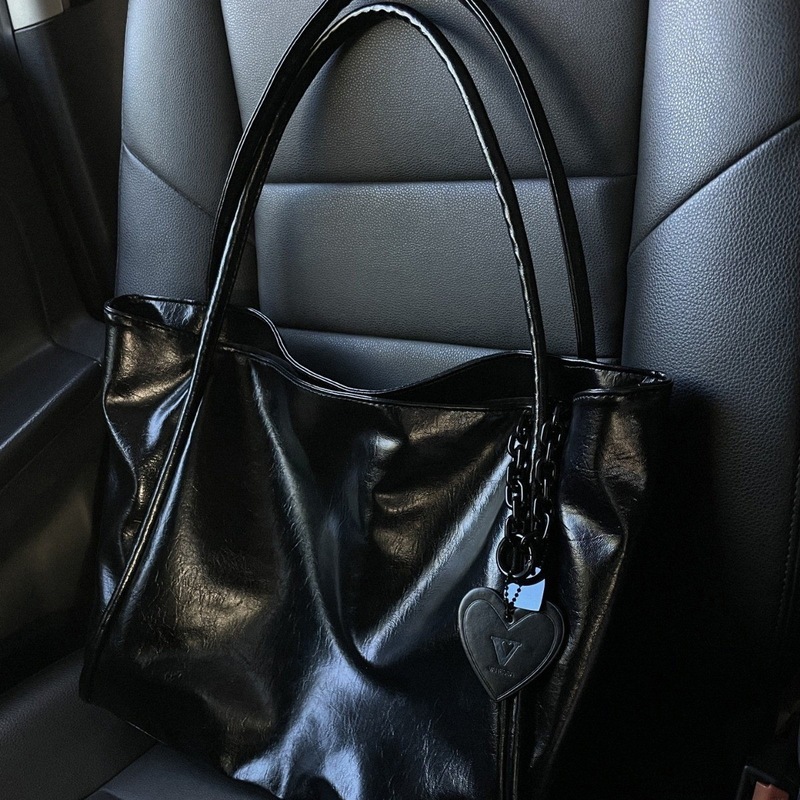 2026 Dark Cupid's New Heart-Sh - Leather Work Handbags 评论和价格