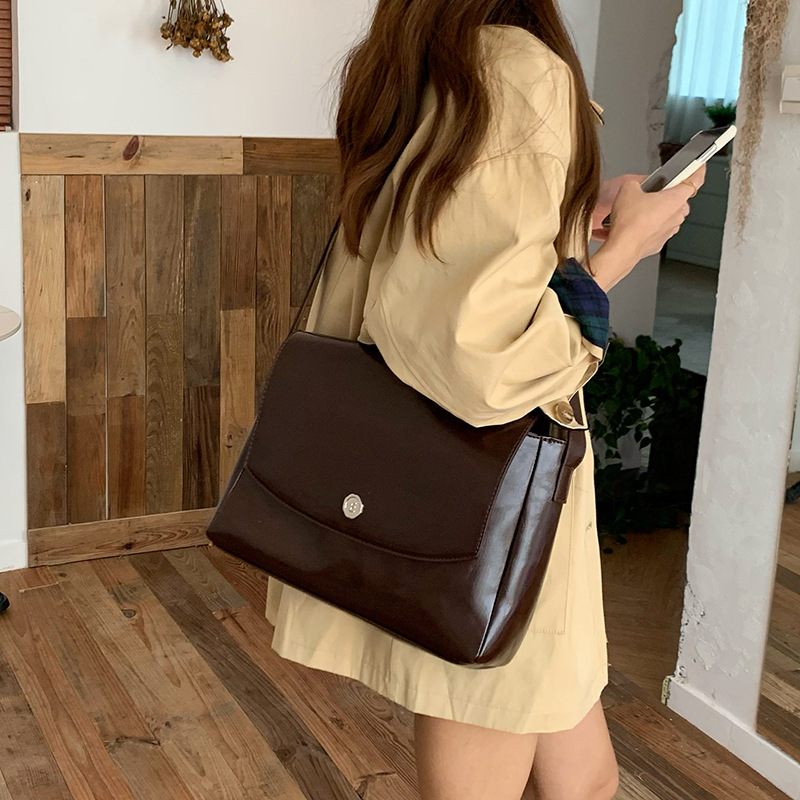 CGCBAG Vintage Lage Capacity M - Leather Work Bag Women 评论和价格