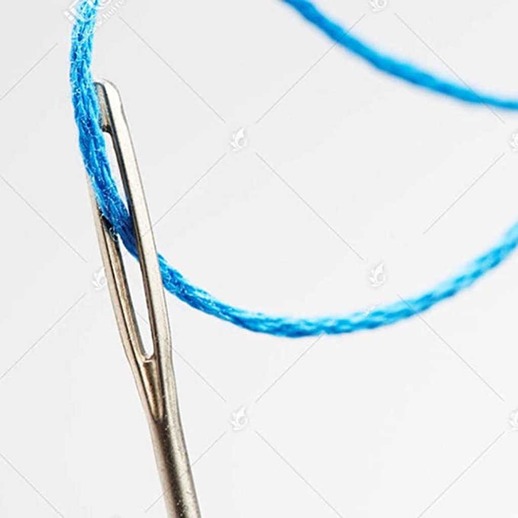 30pcs 5 Sizes Large Eye Sewing - Leatherwork Needles 评论和价格