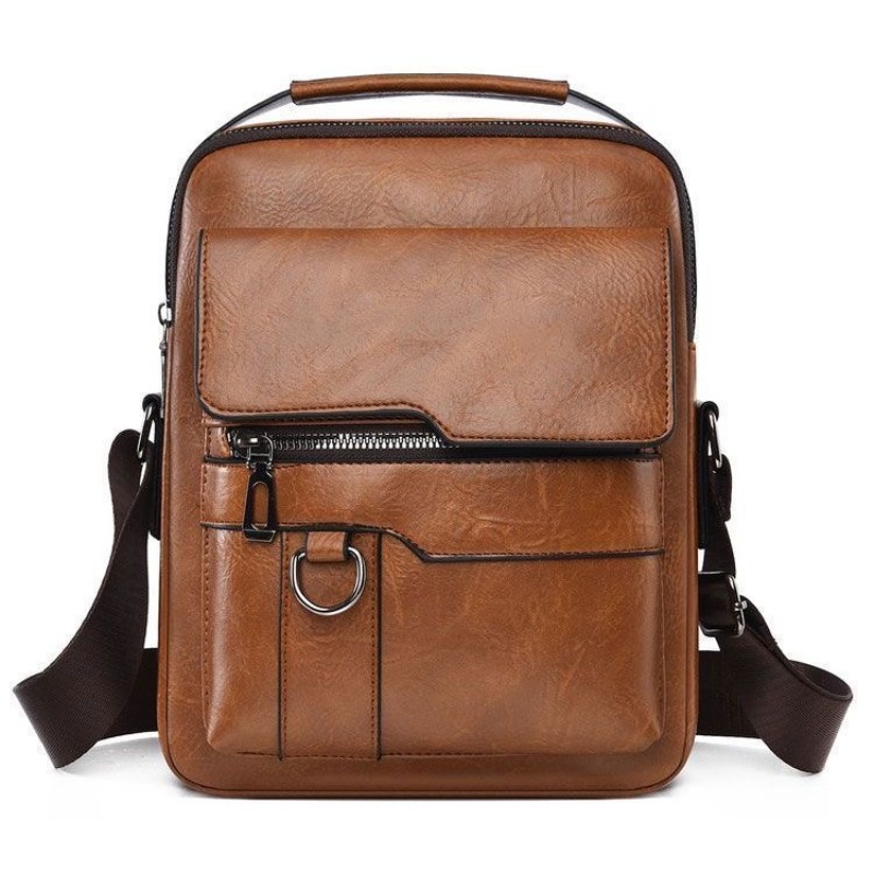 Bullcaptain Casual Men's Shoul - Leather Work Bag Women 评论和价格