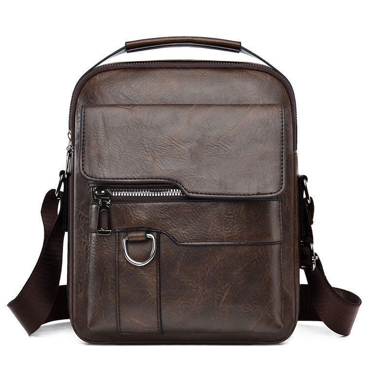 Bullcaptain Casual Men's Shoul - Leather Work Bag Women 评论和价格