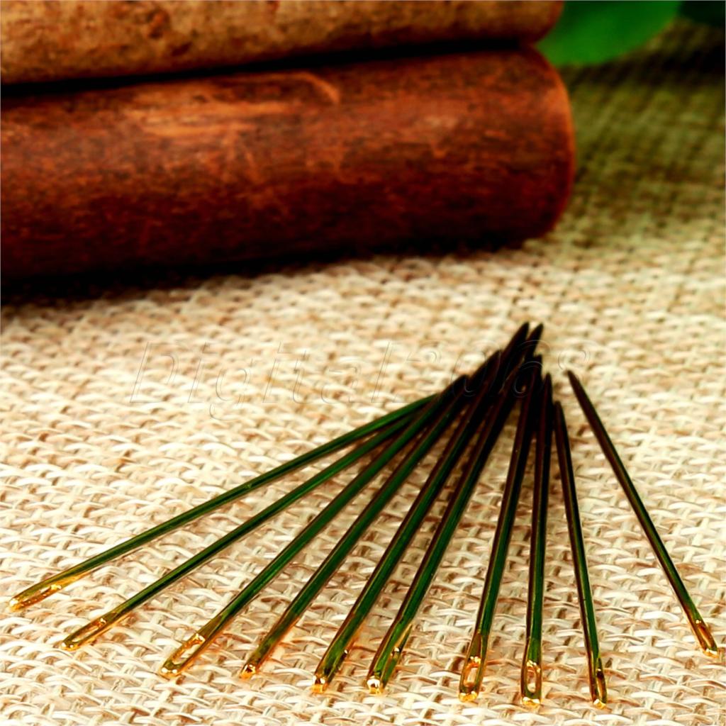 10Pcs Leathercraft Sewing Tool - Leatherwork Needles 评论和价格