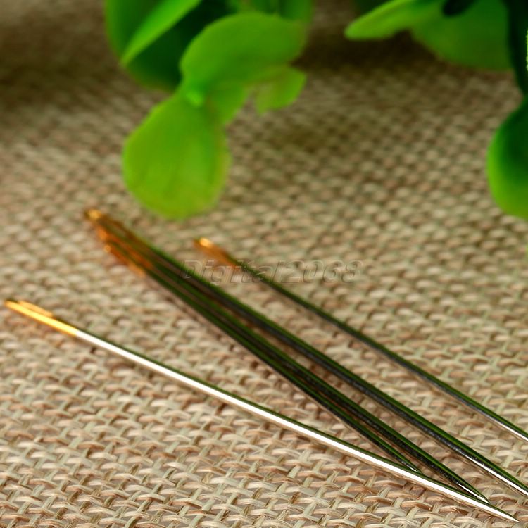 10Pcs Leathercraft Sewing Tool - Leatherwork Needles 评论和价格