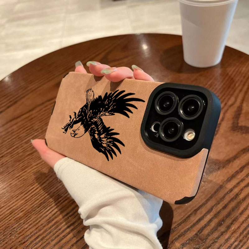 Black Eagle Pattern Leather Si - Leather X 评论和价格