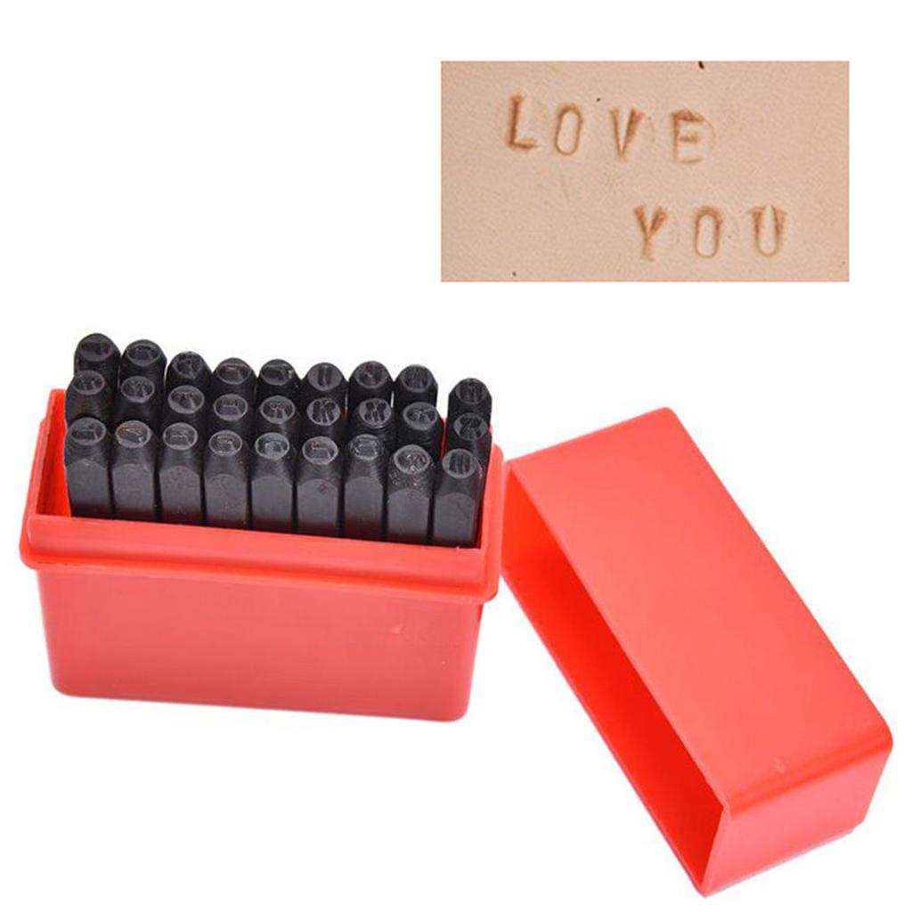 Letters Punch Set Steel Metal  - Leatherwork Patterns Free 评论和价格