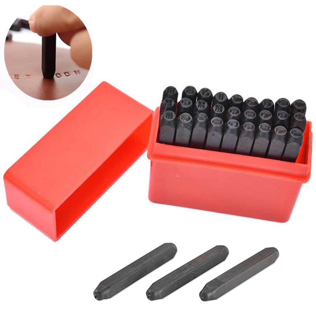 Letters Punch Set Steel Metal  - Leatherwork Patterns Free 评论和价格