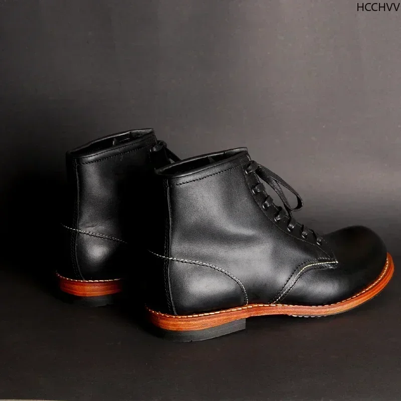 Vintage Men Goodyear-Welted Ge - Vintage Leatherwork 评论和价格