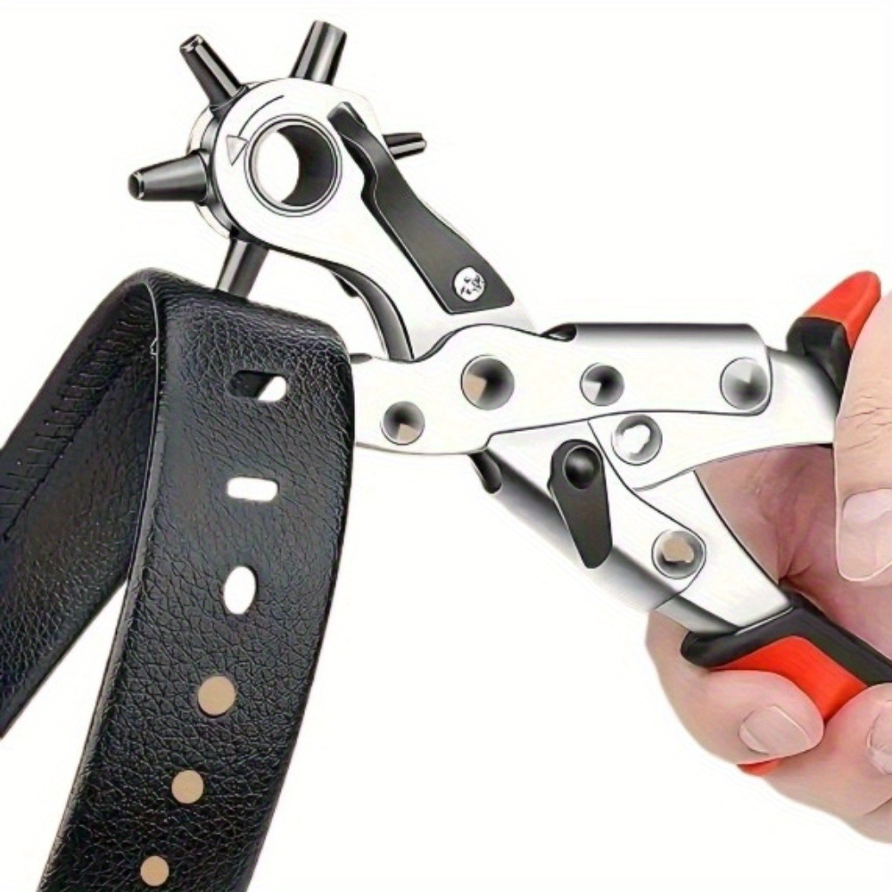 1pcs Heavy Duty Rotary Leather - Leather Punch Revolving 评论和价格