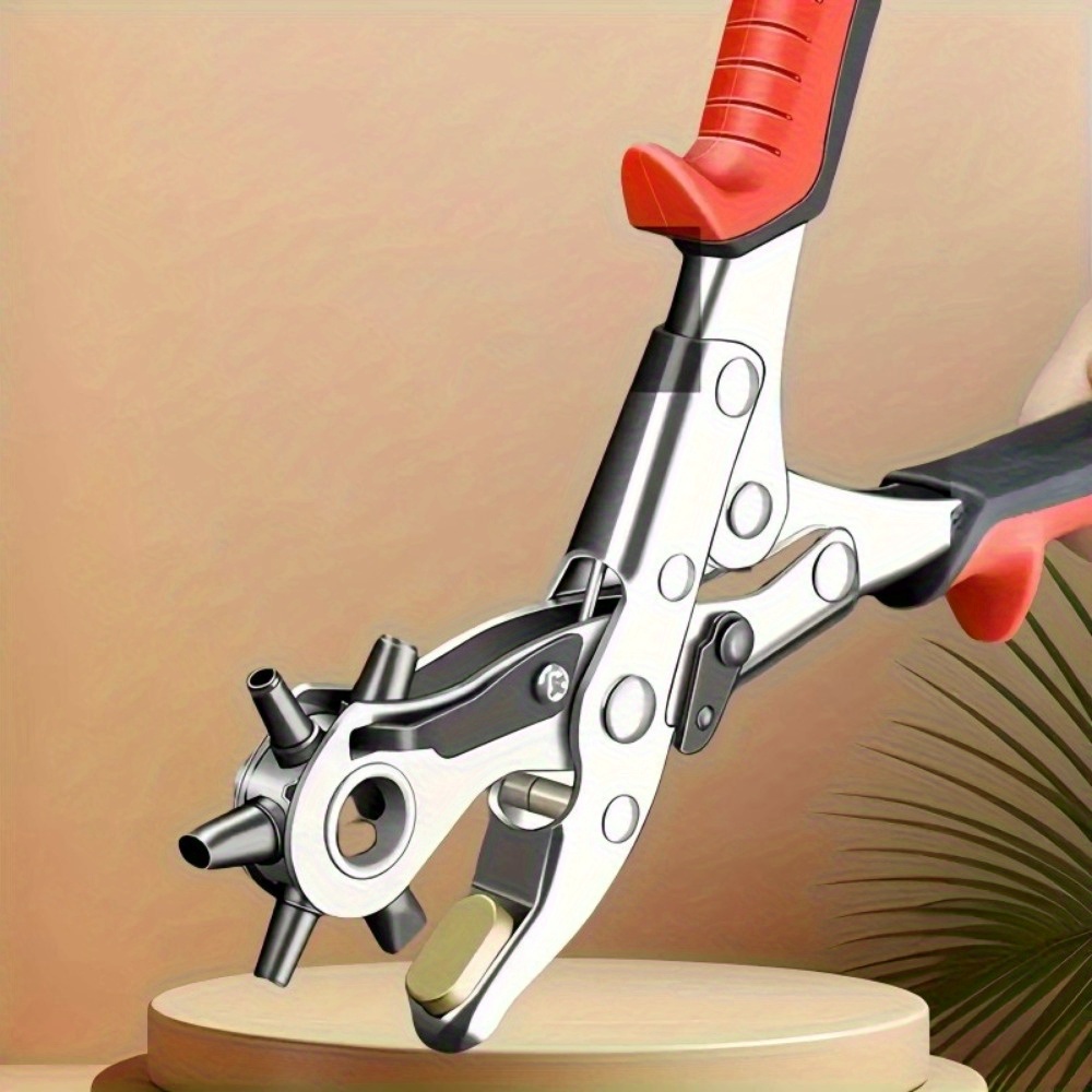 1pcs Heavy Duty Rotary Leather - Leather Punch Revolving 评论和价格