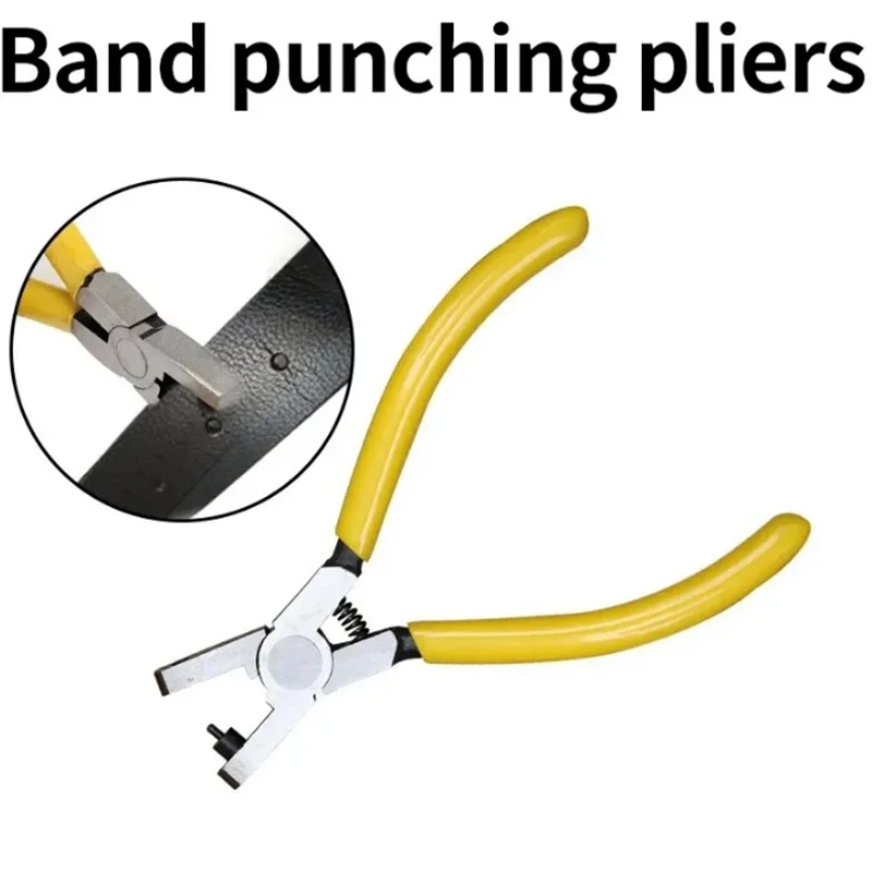 Leather Belt Hole Punch Plier  - Leather Punch Revolving 评论和价格