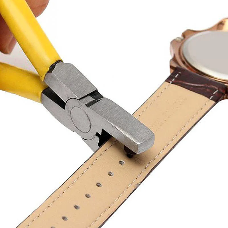 Leather Belt Hole Punch Plier  - Leather Punch Revolving 评论和价格