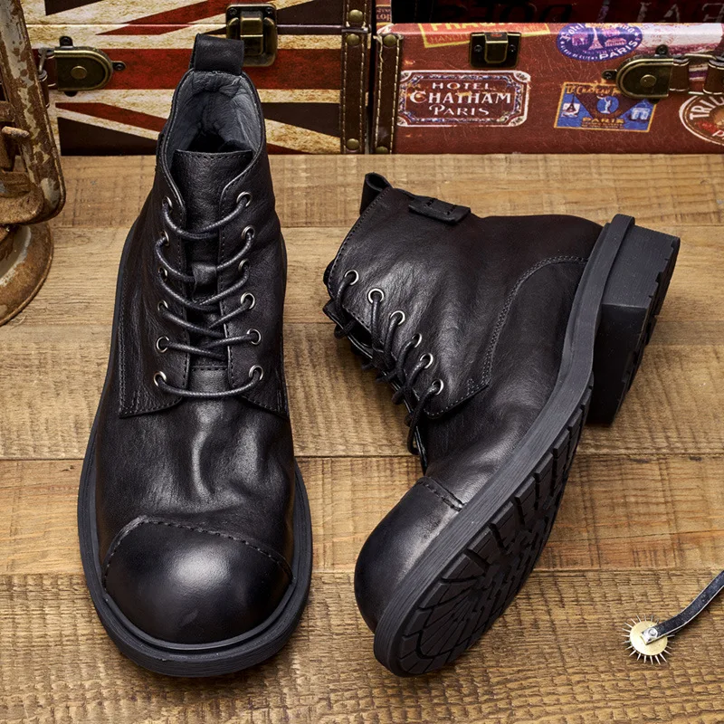 Vintage Business Mens Boots Lu - Vintage Leatherwork 评论和价格