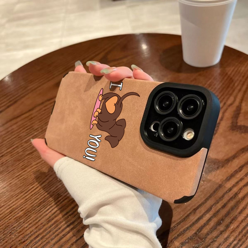 Cute Dachshund Heart Print Pho - Leather X 评论和价格
